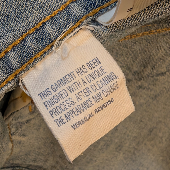 Tommy Hilfiger Light Blue Jean Jacket, Stretch Comfort Solid Construction - Picture 6 of 7